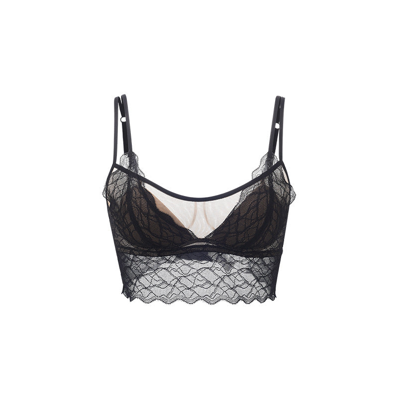 Mulberry Silk Lace Underwear with 3/4 Cup