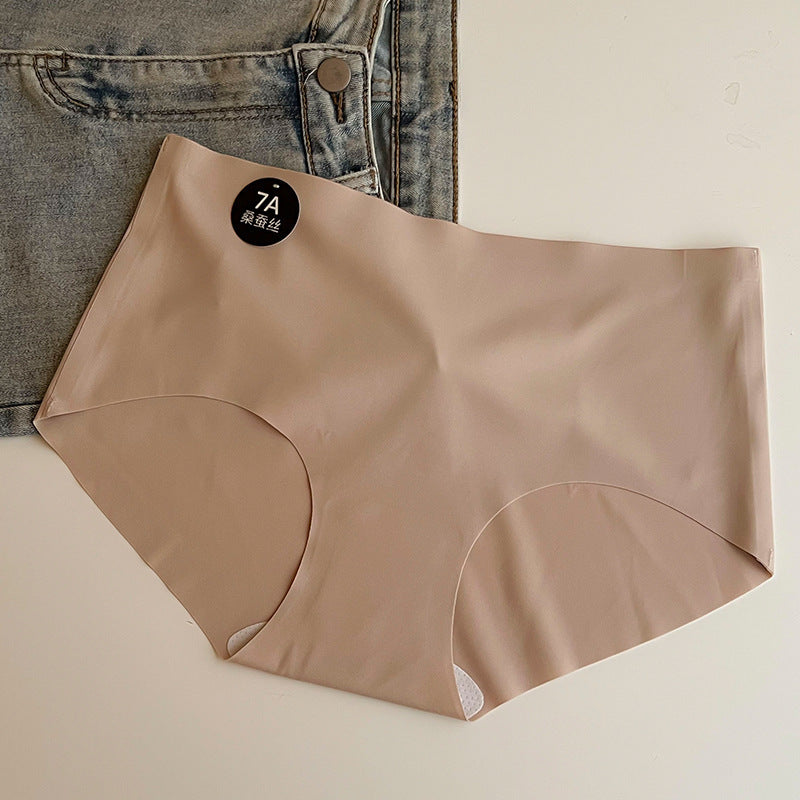 Mulberry silk milk skin traceless sports underwear