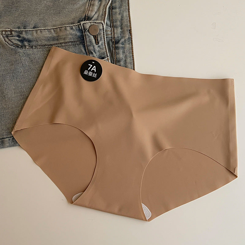 Mulberry silk milk skin traceless sports underwear
