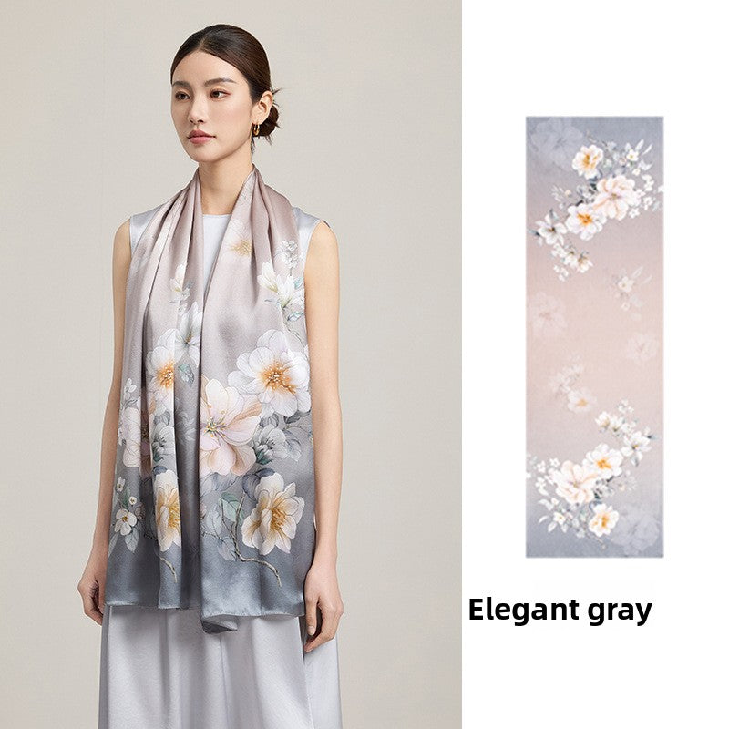 Mulberry silk scarf
