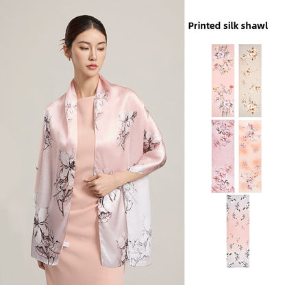 Mulberry silk scarf