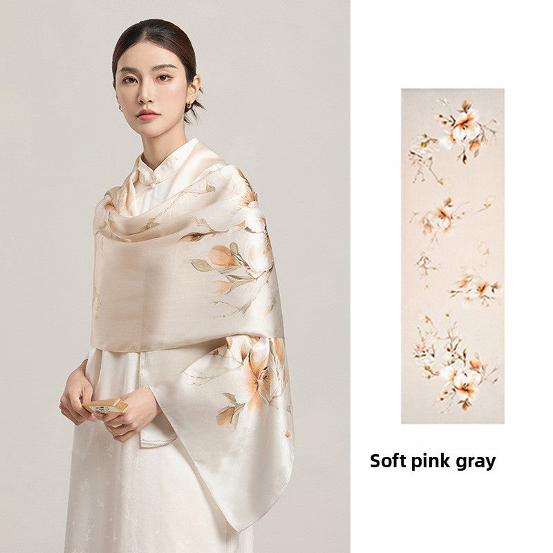 Mulberry silk scarf