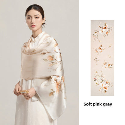 Mulberry silk scarf