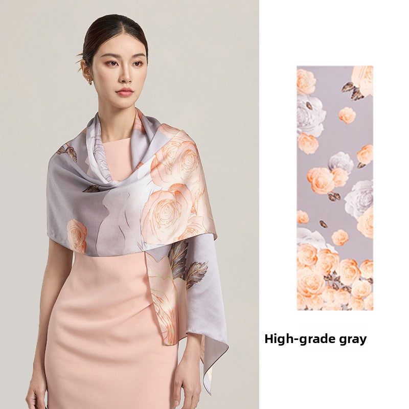 Mulberry silk scarf