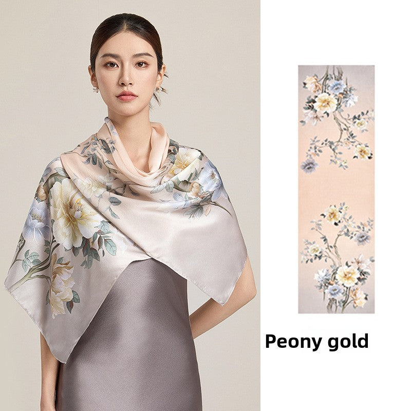 Mulberry silk scarf