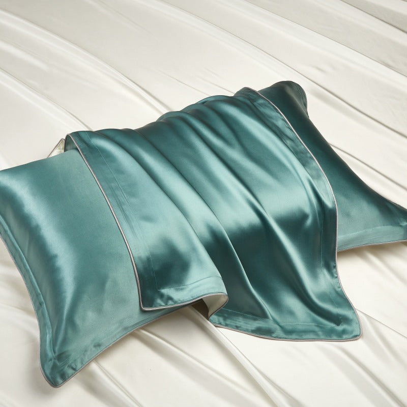 Mulberry Silk Single Pillowcase, Beauty Silk Pillow Insert Cover, 48×74 cm