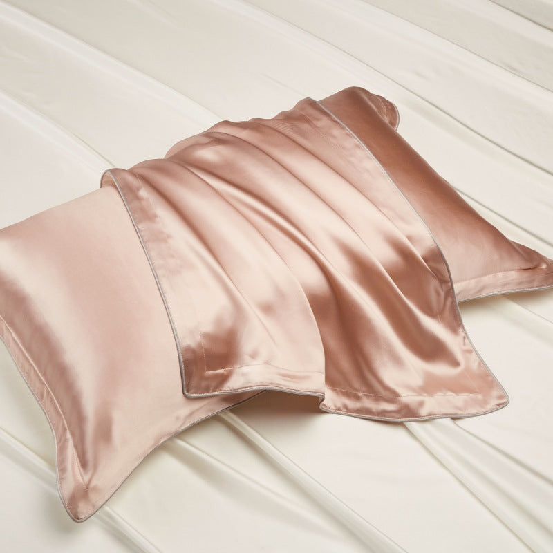 Mulberry Silk Single Pillowcase, Beauty Silk Pillow Insert Cover, 48×74 cm