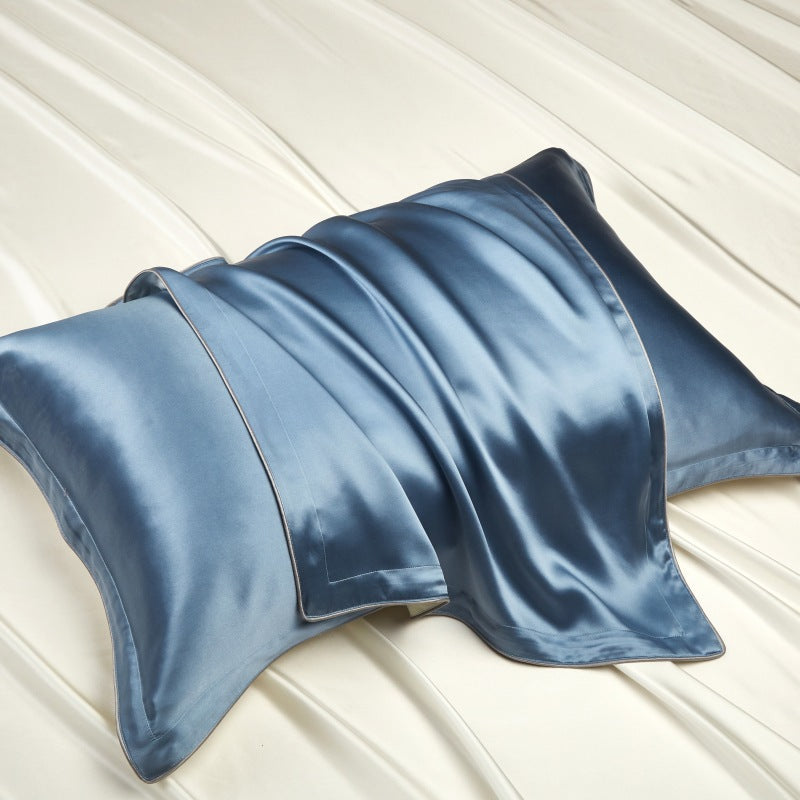 Mulberry Silk Single Pillowcase, Beauty Silk Pillow Insert Cover, 48×74 cm