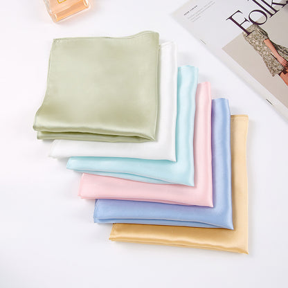Mulberry silk small square scarf