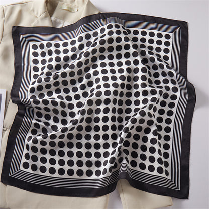 Mulberry Silk Square Scarf Printed Fashion Accessory