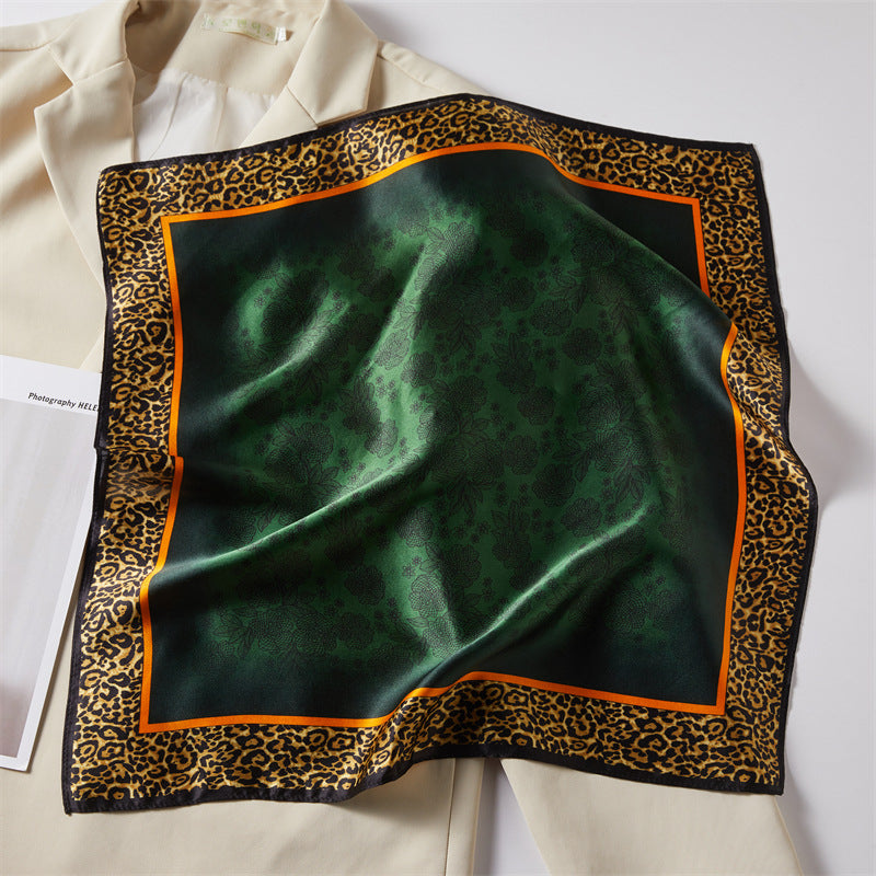 Mulberry Silk Square Scarf Printed Fashion Accessory