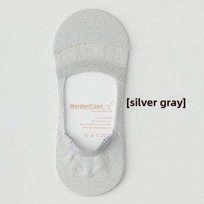 Mulberry silk stockings, children's boat stockings