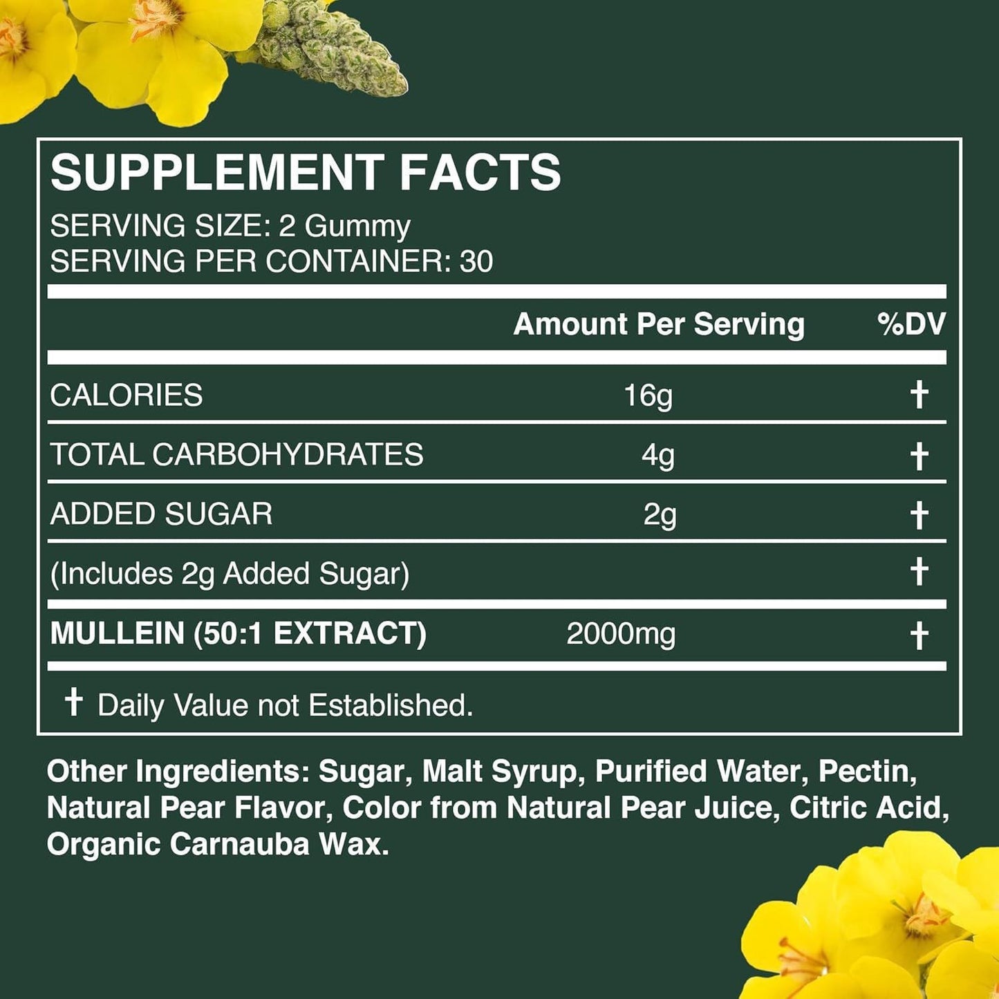 MULLEIN GUMMIES