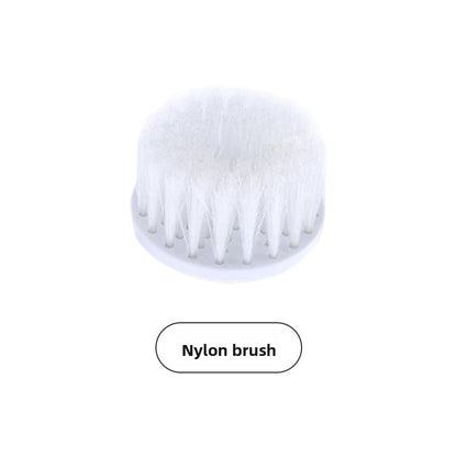 Multi-brush head electric cleaning brush
