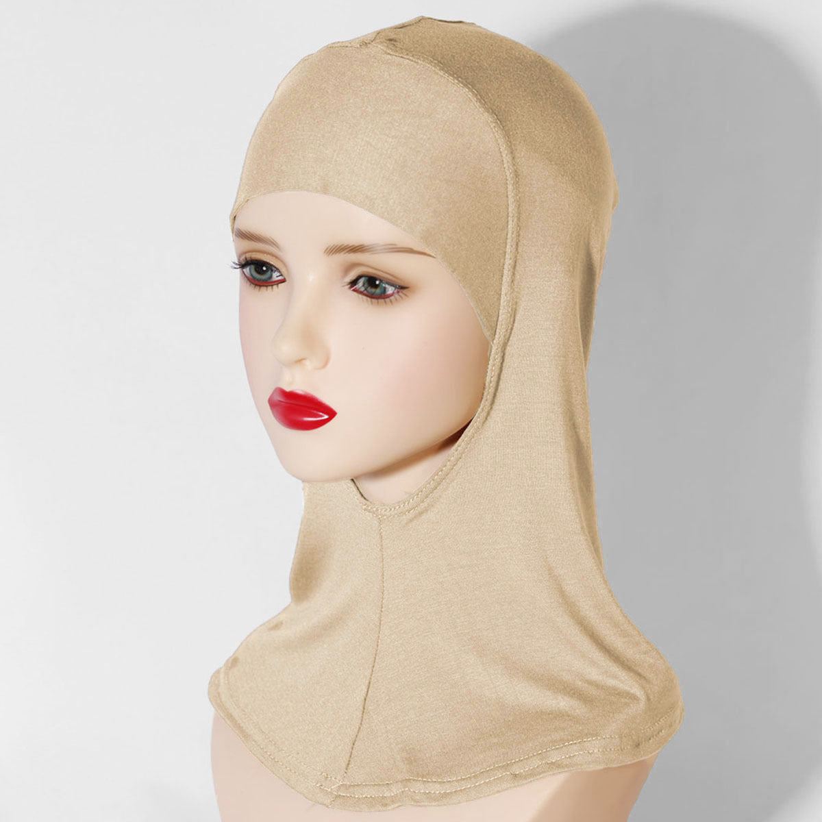 Multi-color breathable neck-protecting headscarf
