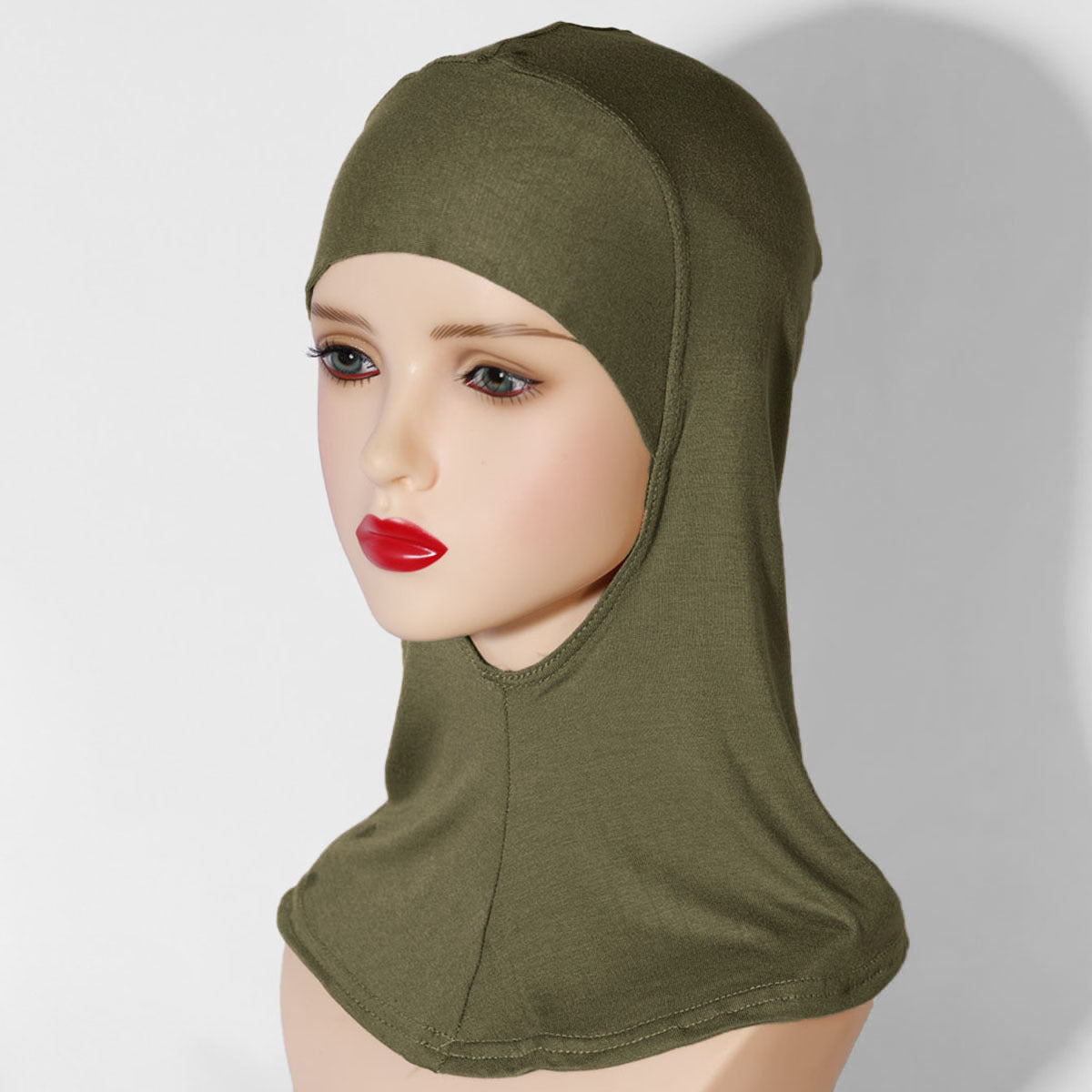Multi-color breathable neck-protecting headscarf