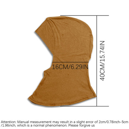 Multi-color breathable pullover headscarf