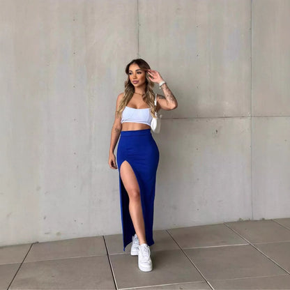 Multi-color Skirt Women's Clothing