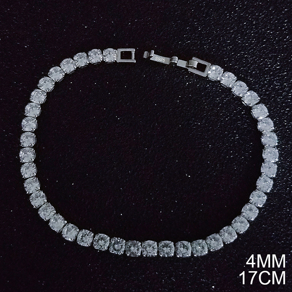 Multi-colored zircon bracelet for women