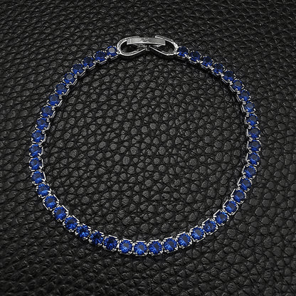 Multi-colored zircon bracelet for women