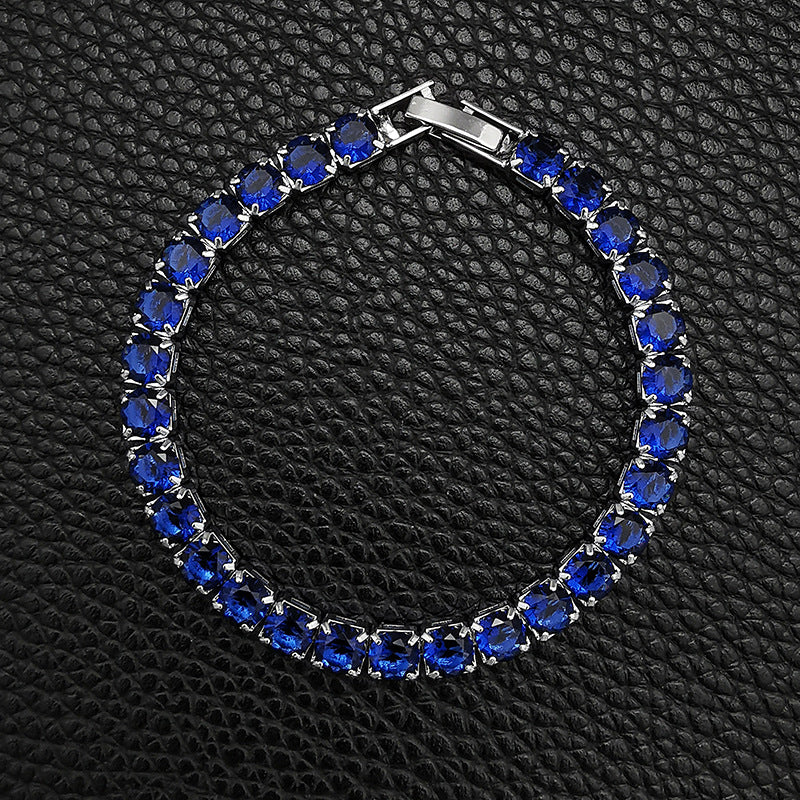 Multi-colored zircon bracelet for women