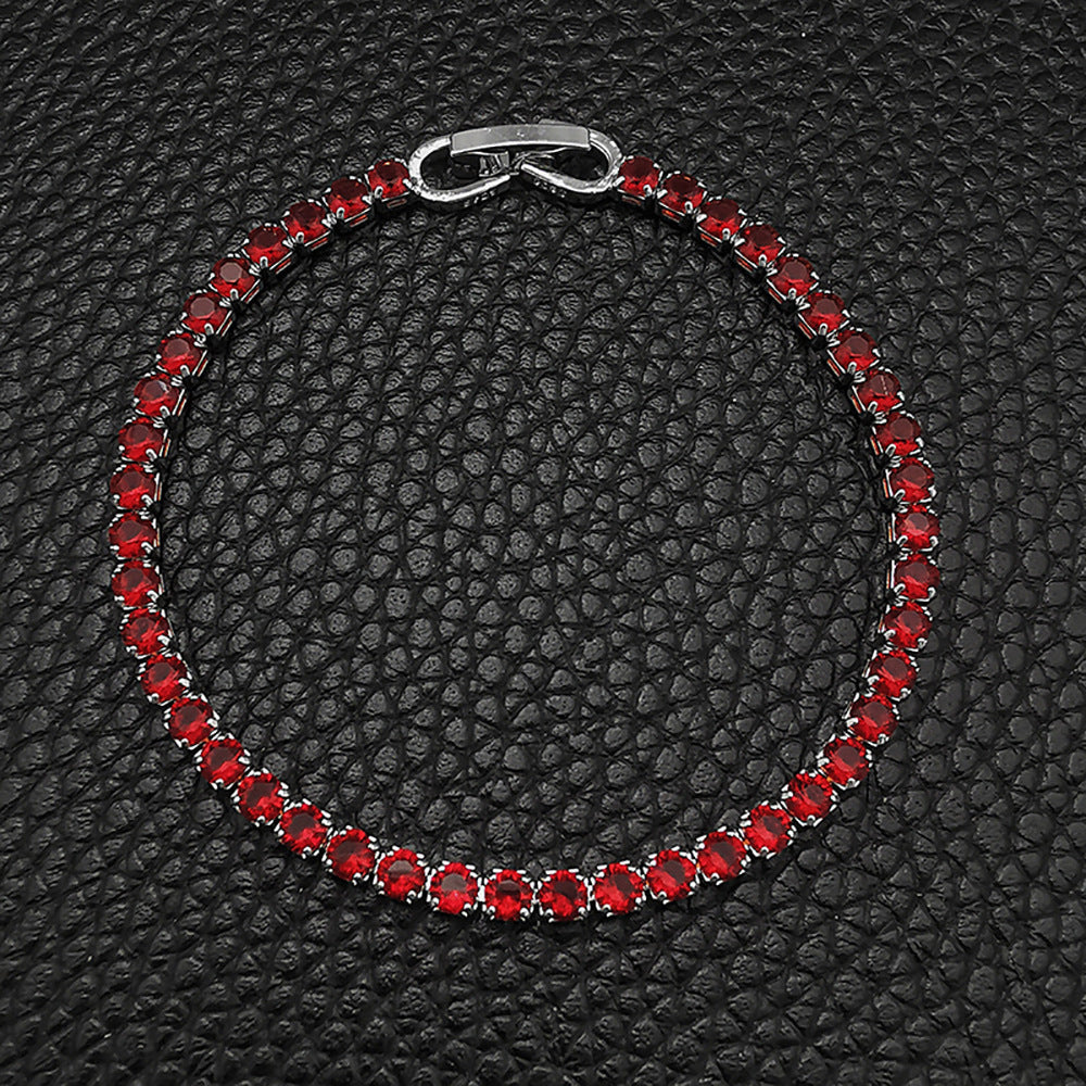 Multi-colored zircon bracelet for women