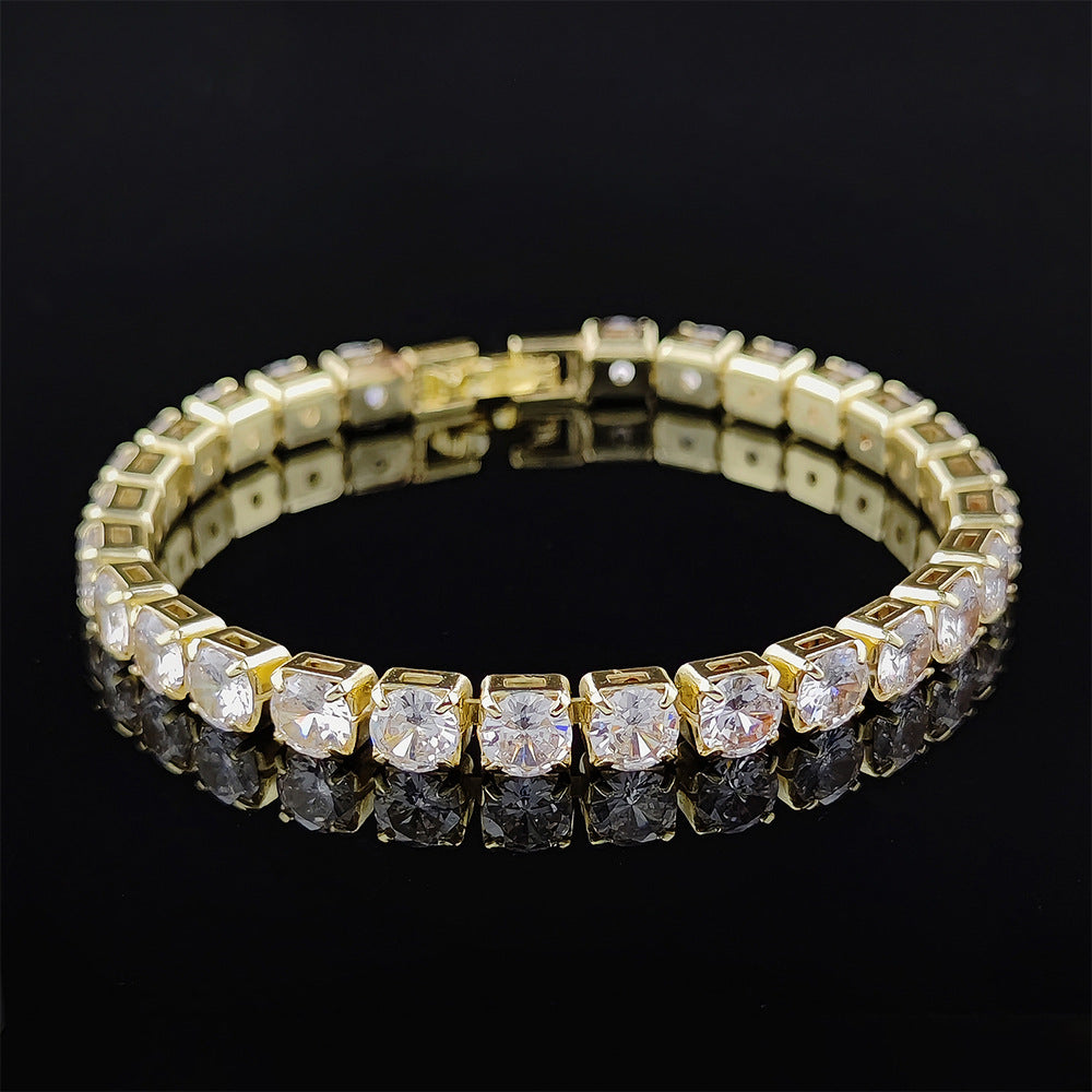 Multi-colored zircon bracelet for women