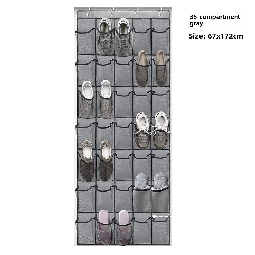 Multi Compartment Door Hanging Storage Organizer