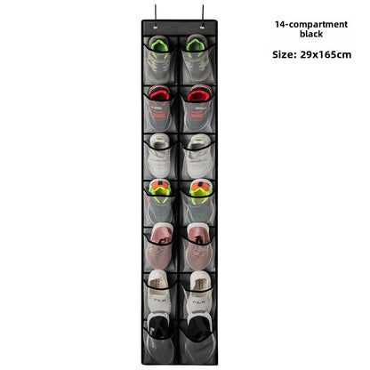 Multi Compartment Door Hanging Storage Organizer