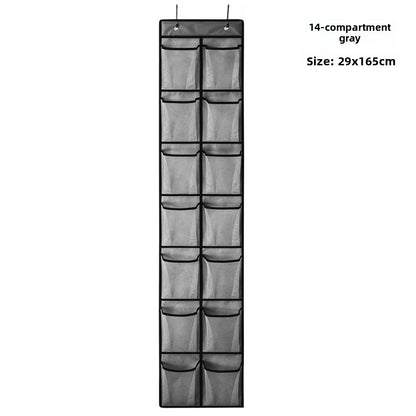 Multi Compartment Door Hanging Storage Organizer
