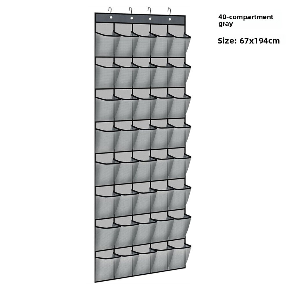 Multi Compartment Door Hanging Storage Organizer