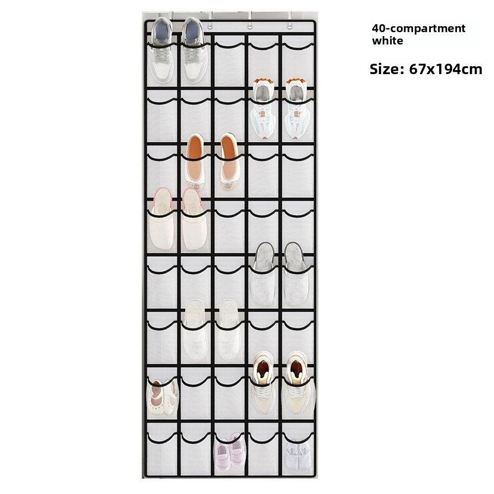 Multi Compartment Door Hanging Storage Organizer