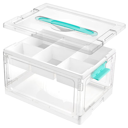 Multi-Compartment Portable Storage Box