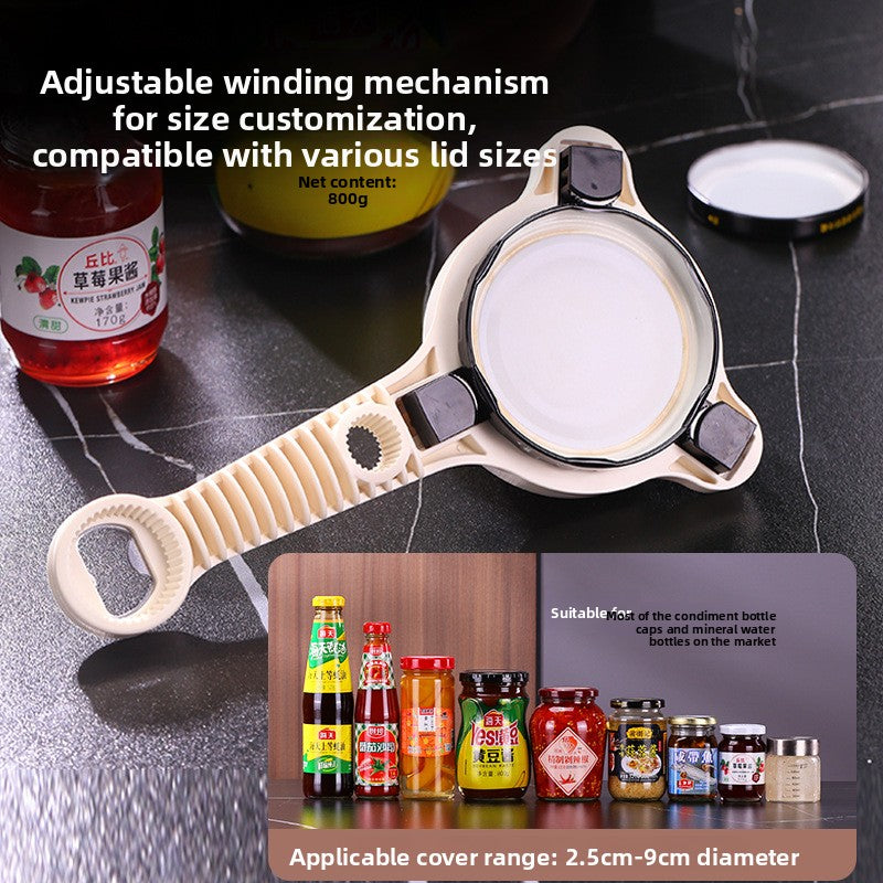 Multi-function bottle opener