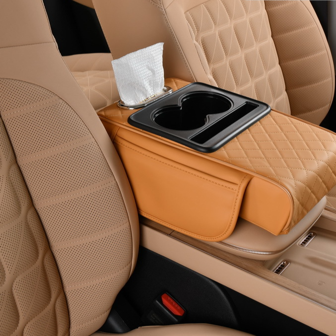 Multi-Function Car Center Console Organizer