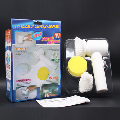 Multi-function cleanerric shoe polishing