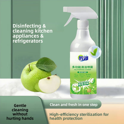 Multi-function cleaning spray