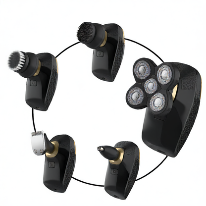 Multi-Function Electric Shaver and Grooming Kit