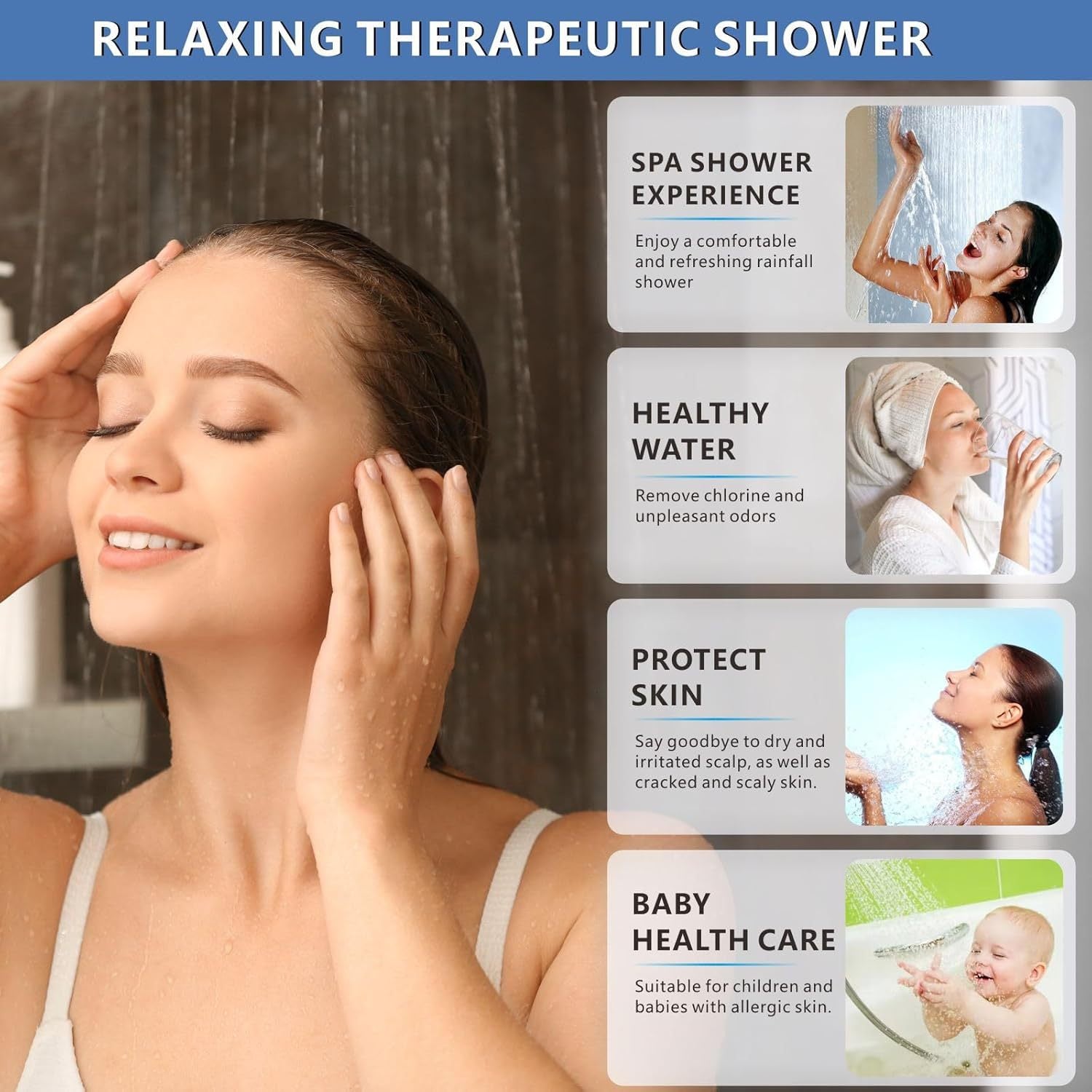 Multi-Function Filter Shower Head