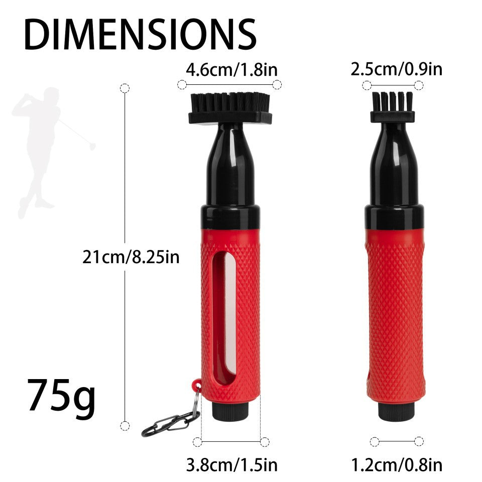 Multi-Function Golf Club Cleaning Brush