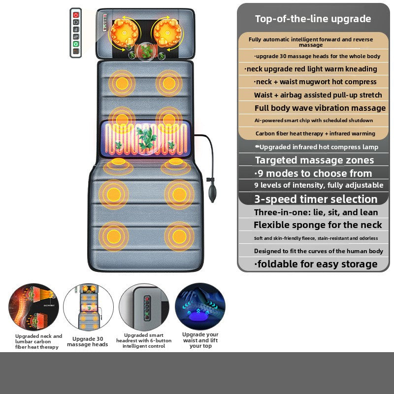 Multi-Function Heating Massage Cushion