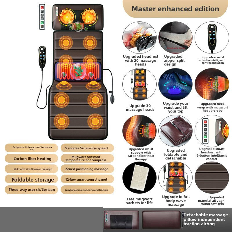 Multi-Function Heating Massage Cushion