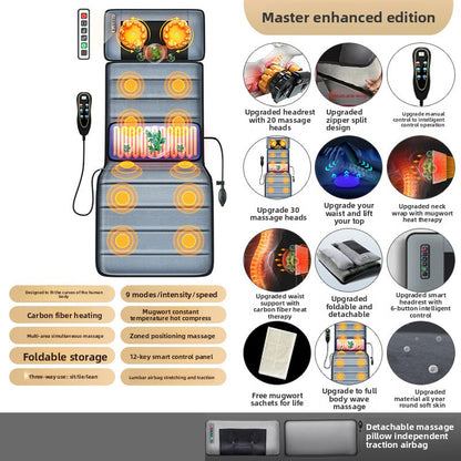 Multi-Function Heating Massage Cushion