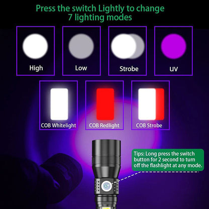 Multi-Function LED Flashlight