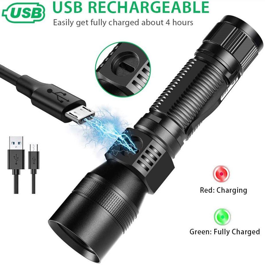 Multi-Function LED Flashlight