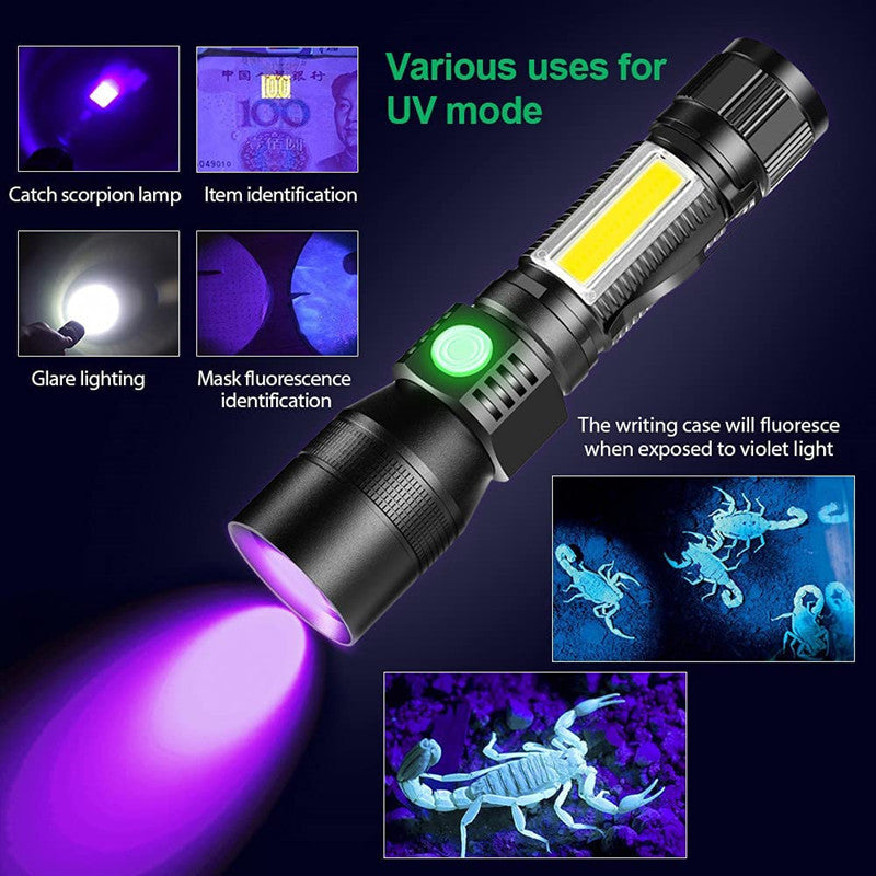 Multi-Function LED Flashlight