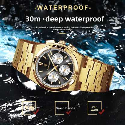 Multi-Function Mens Chronograph Watch