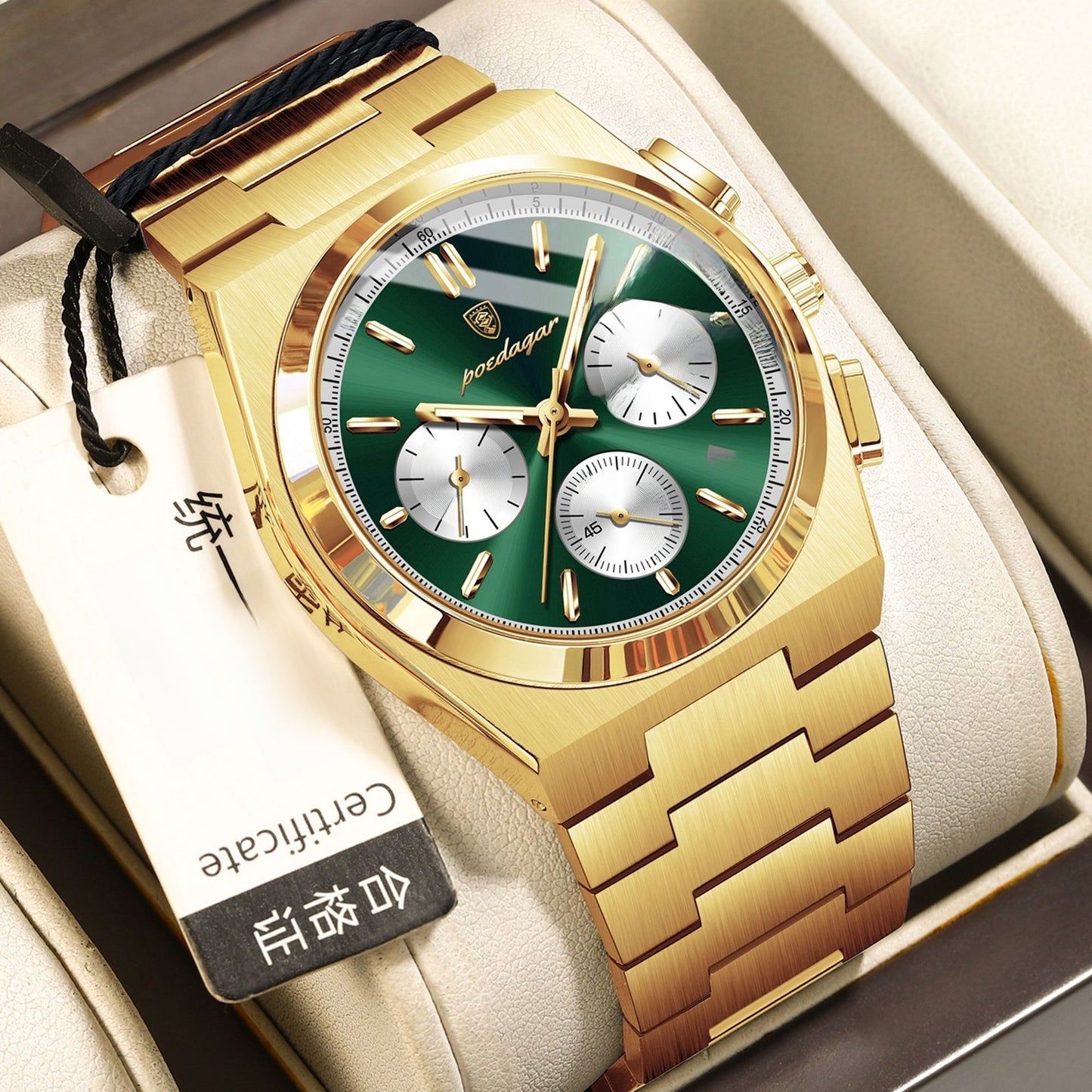 Multi-Function Mens Chronograph Watch