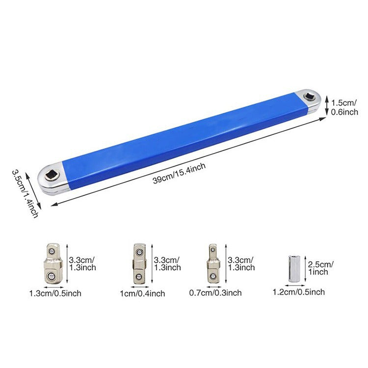 Multi-function Ratchet Extension Wrench