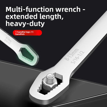 Multi-function ring wrench